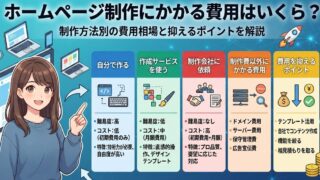 ホームページ制作にかかる費用はいくら？
