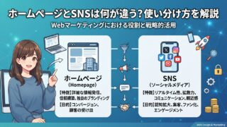 ホームページとSNSは何が違う？使い分け方を解説