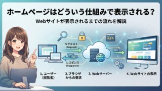 ホームページはどういう仕組みで表示される?