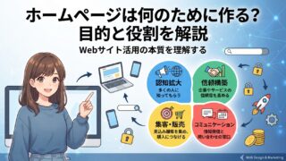 ホームページは何のために作る？